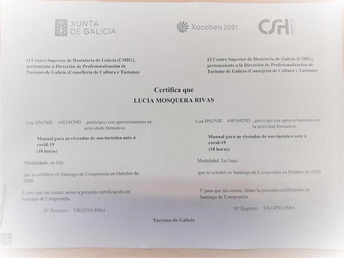 Elena Vut Leilighet Santiago de Compostela Eksteriør bilde